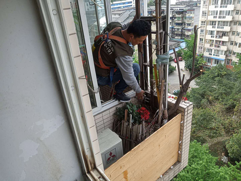 陽臺植物拆除:將陽臺和客廳打通。很多人想擴(kuò)大自家客廳面積，改善采光情況，因此就選擇打通陽臺和客廳，這并不是完全不行的，但是要考慮戶型的實(shí)際情況。有的戶型陽臺的墻是用來抗震的，如果拆掉，短期看不出問題，但是長期使用必然會影響房子的承載能力，遇到嚴(yán)重災(zāi)禍的時(shí)候，就完全無法抵抗了。