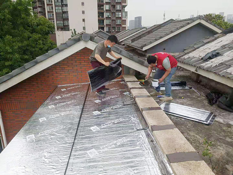 屋頂協作防水施工
