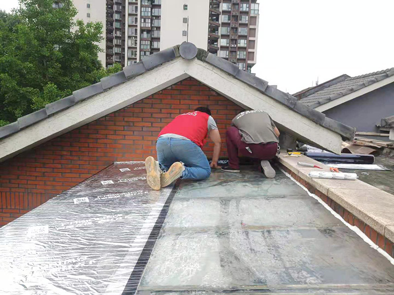 屋頂協作防水施工