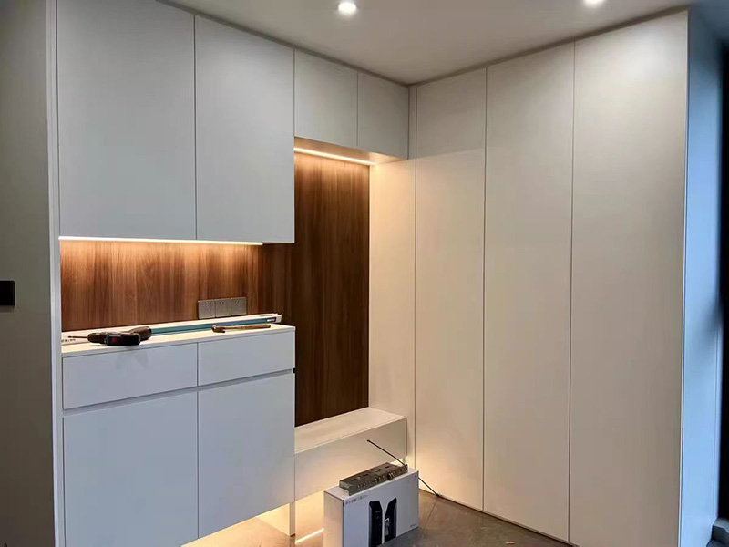 玄關柜體組裝設計